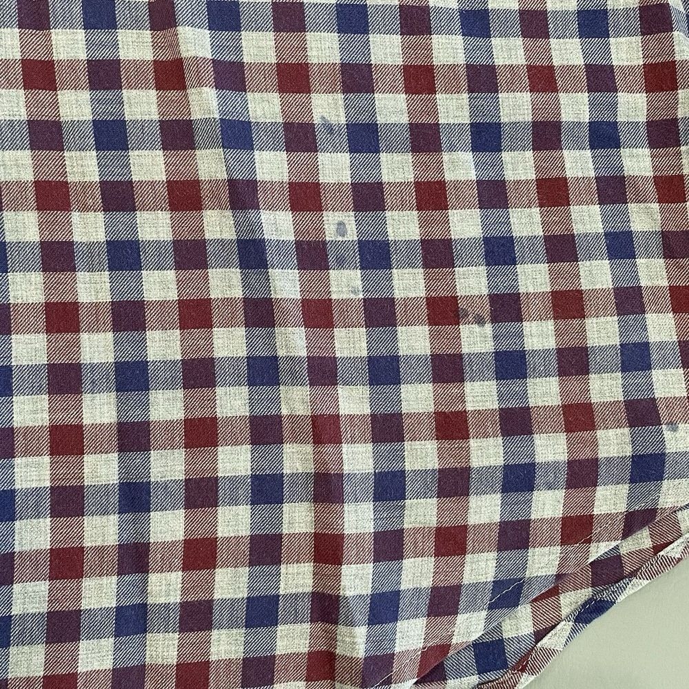 Peter Millar men's Dunbritton Cotton Sport Shirt in British Grey Size Large - Picture 8 of 10